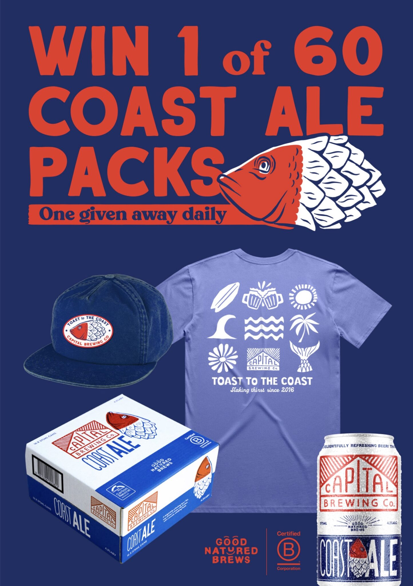 Capital Brewing Toast to the Coast Competition
